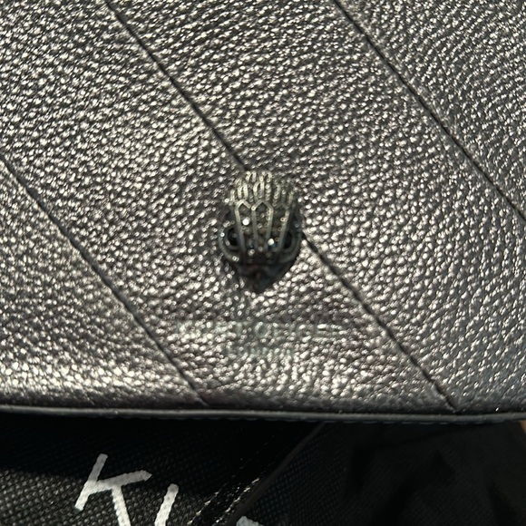 Kurt Geiger, Kensington Crossbody Bag in Gunmetal Metallic Gray - Picture 5 of 13